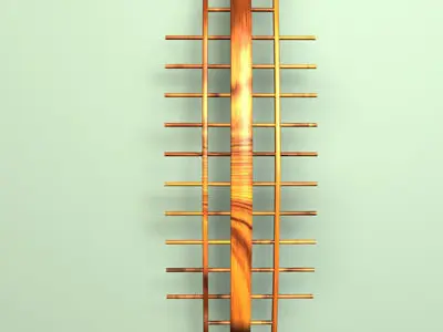 orthopaedic wall bars 3D model