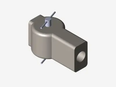 2-stroke engine Free 3D model