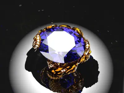 MRMAID RING  3D print model