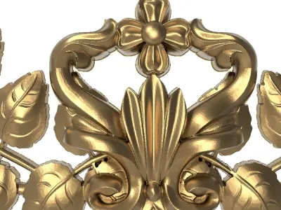  decorative pattern ready for 3D printing 3D model