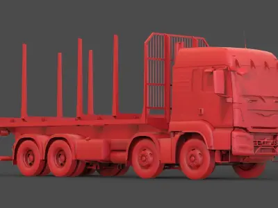 MAN TGS mod4 3D print model