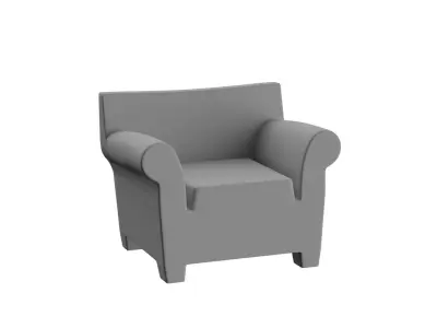 Bubble Club Arm Chair 3D model