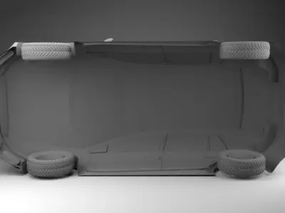 Car 3D Model volkswagen golf Free 3D model
