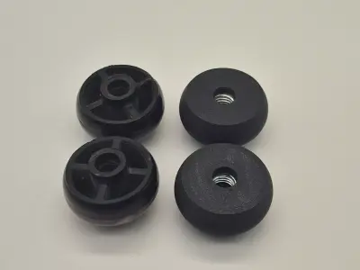 Handles for gear shift and transfer case lever for LuAZ-969 3D print model