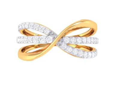 Diamond Ring 3D print model 14
