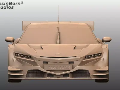 Honda NSX GT High-Detail Free 3D print model