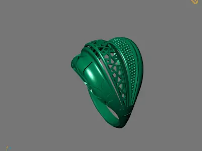Women Plain Ring Ready STL Models Womens Ring 3d models 3D print model 6