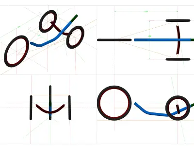 Recumbent Trike Part2 Free 3D model