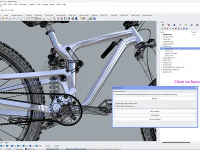mountain bike trek bicycle 3D model