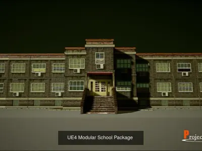 Super UE4 Pack 1 3D Model Collection