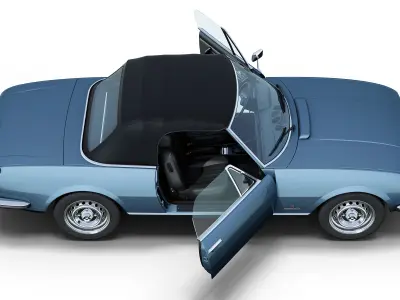 Peugeot 504 Cabriolet 3D model