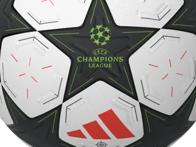 adidas ball champions league 3D model