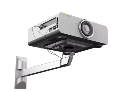 Panasonic projector mounted 3D model