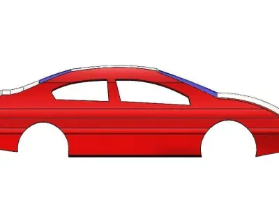 Automotive Bodywork 3D model