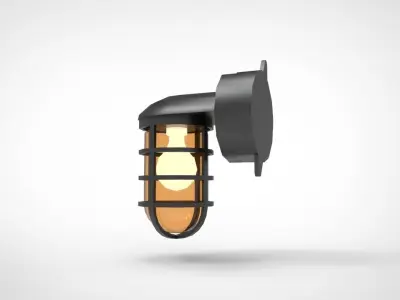  Marine Wall Light 3D model