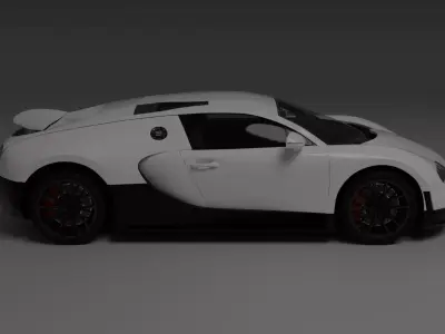 Bugatti Veyron Super Sport 3D model