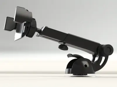 Car Mobile Phone Holder  3D print model