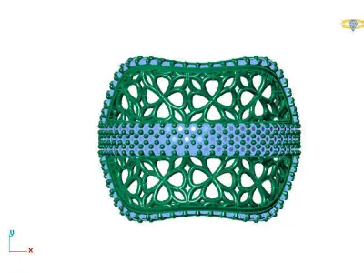 Women Ring 3DM Womens Ring 3d models 3D print model 3D print model 6
