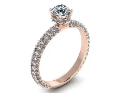 Jewelry Engagement ring 3D print model purchase