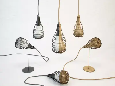 DIESEL Cage Mic light by Foscarini Free 3D model