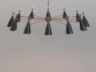 Duke Chandelier v1 by DelightFULL 3D model