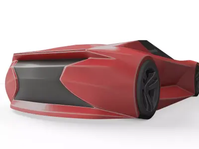 concept car design 3D model