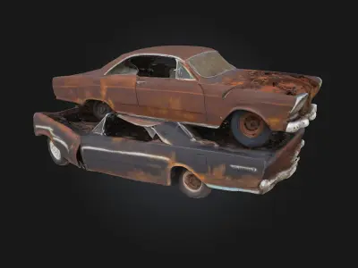 Rusty Classics  Timeworn Treasures of the Past 3D model