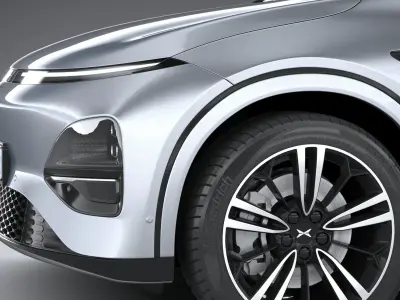 Xpeng G6 2025 3D model