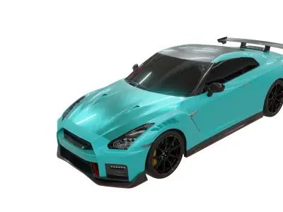 Nissan GTR Nismo 3D model