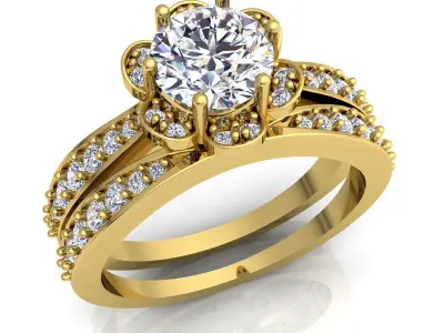 Aarna Luxury Design Ring 07 3D print model