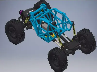buggycrawler redesign 3d model 3D model