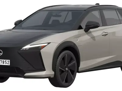 Lexus RZ 550e F-sport 2026 3D model