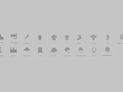 Clothes Emoji Pack 3D Printable 22 Unique Emojis 3D print model