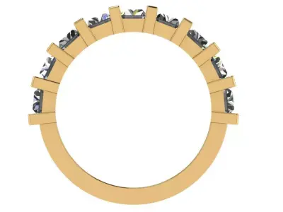 half way banquette set weeding ring  3D print model