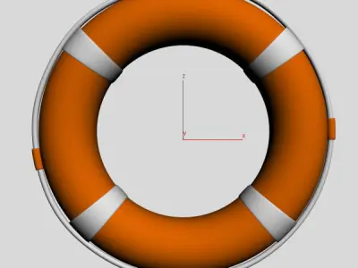 Life Buoy  3D model