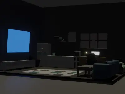 SImple Room  3D model
