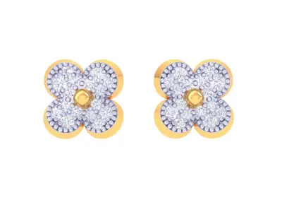 Studs Earrings - 43 3D print model