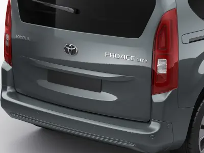 Toyota Proace City Verso 2019 3D model