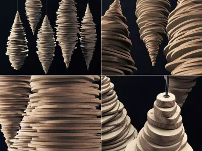 Parametric decor bulb n4 3D model