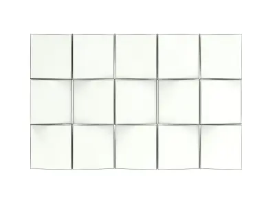 Modern Style Mirror 3D model