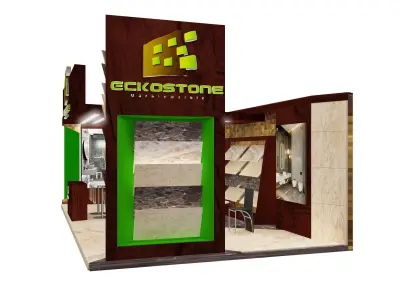 Booth Exhibition Stand a360a  3D model