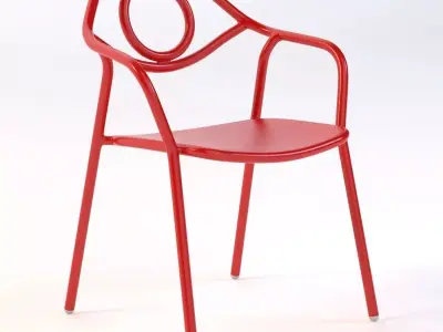 emu ZAHIR Easy Armchair 3D model