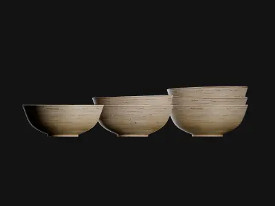 Damboo bowl Free 3D model