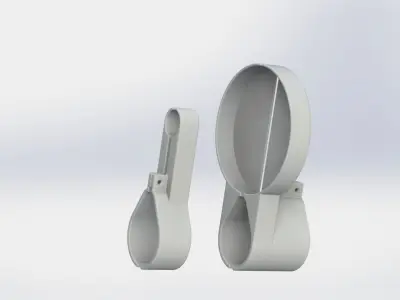 Wineee pair of scissors 3D print model