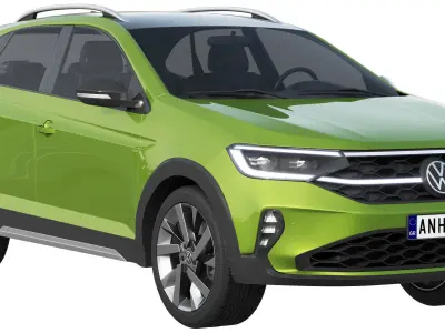 Volkswagen Taigo 2022 3D model
