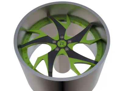 RUCCI FORGED Sweeper WHEEL 3D PRINT MODEL  3D print model