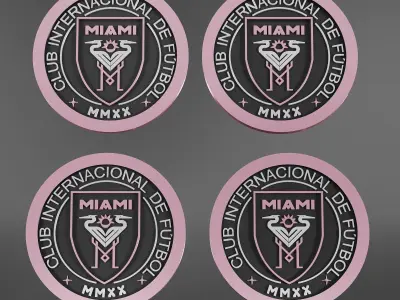 Inter Miami CF 3D print model