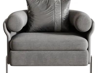  Mattia Armchair 3D model