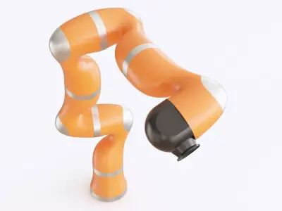 Industrial robot 04 3D model