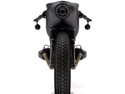 Cafe Racer R80 Motorcycle 3D model